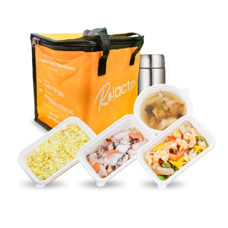 ReLacto 28 Days Double Lactation & Recovery Meal Package (Lunch & Dinner) *Deposit First*